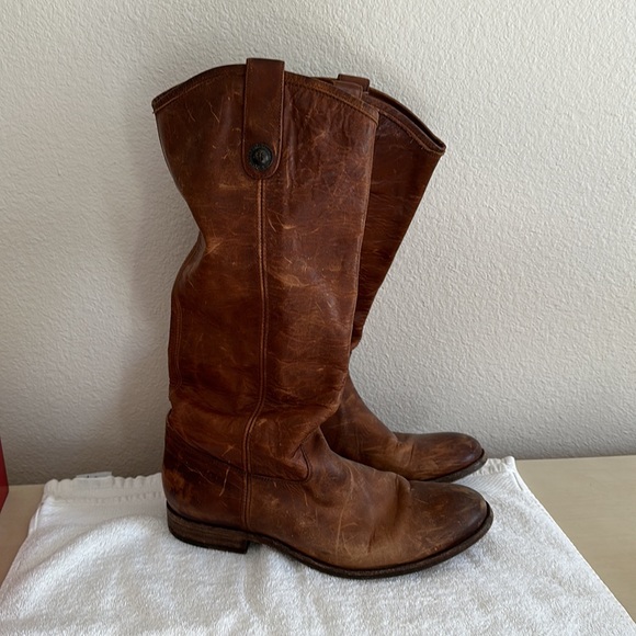 Frye Melissa size 9 boots in brown - Picture 5 of 6